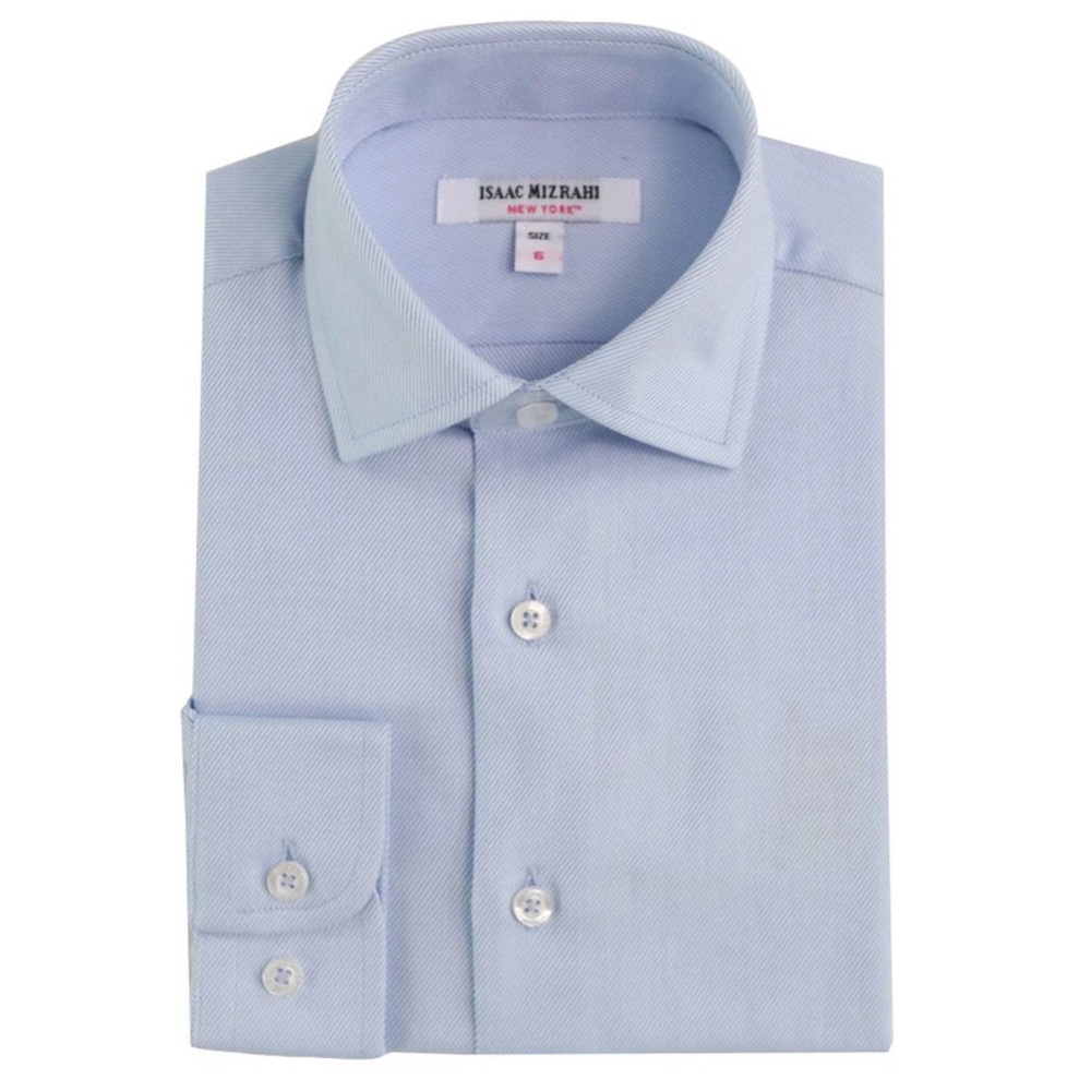 NWOT/EUC Sz 4T Isaac Mizrahi New York Slanted Stripes Dress Shirt w/ Tie